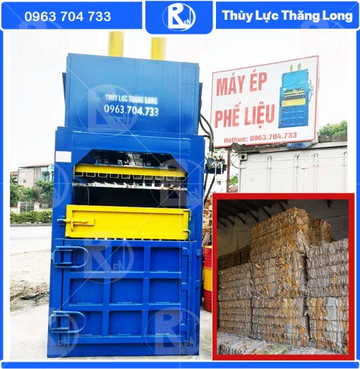 máy ép giấy bìa carton kiện đứng