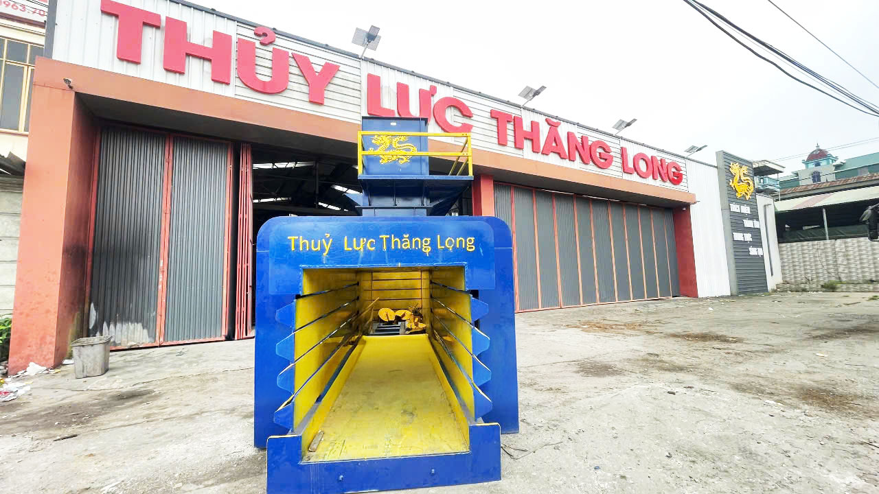 Trang chủ 51 Máy ép giấy carton liên hoàn - Thủy Lực Thăng Long