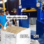 máy ép kiện giấy bao