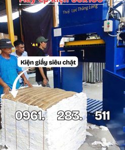 máy ép kiện giấy bao