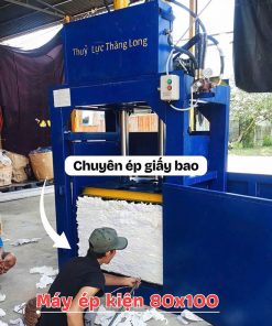 máy ép kiện giấy bao