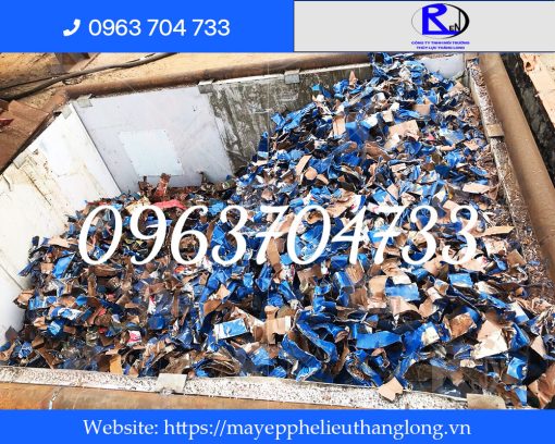 thành phẩm của máy nghiền phế kim loại