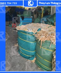 thành phẩm máy ép kiện nilon , vải vụn cỡ kiên 60x80