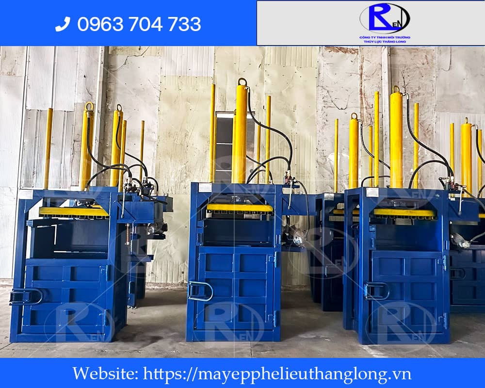 Máy ép vỏ lon Bia phế liệu